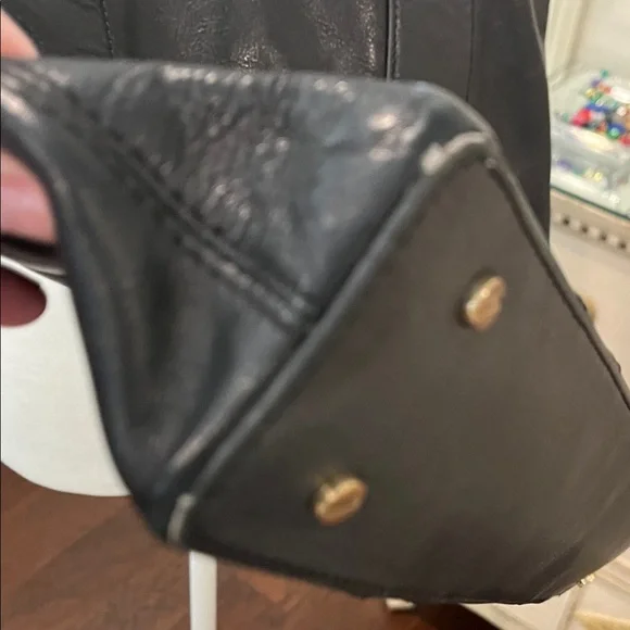 Tory Burch black Leather Tote Bag - Picture 12 of 16